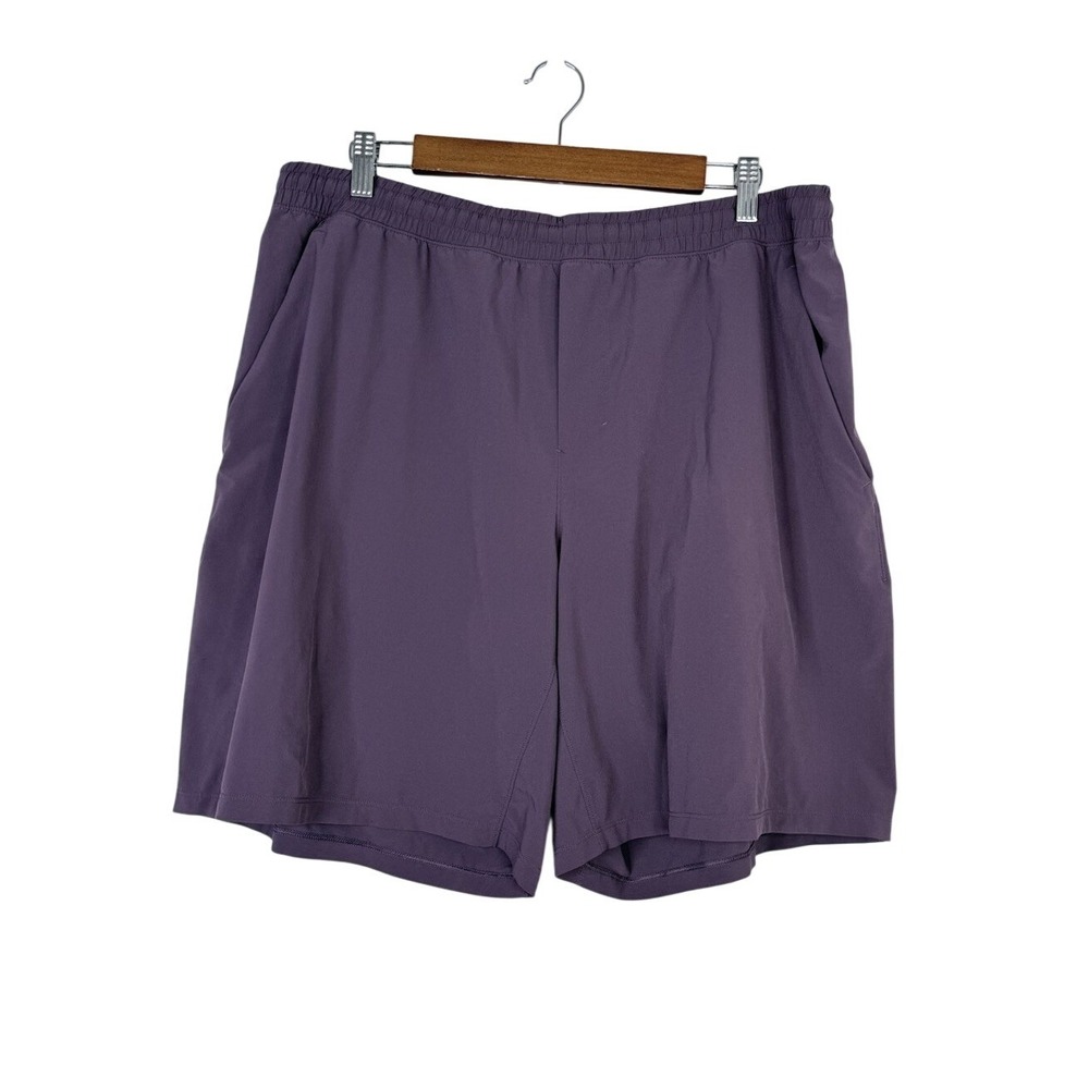 Lululemon Pace Breaker Shorts Men XXL Lined 9" Inseam Mulled Wine
